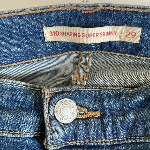 Levi’s Shaping Skinny Sz 29 - Picture 3 of 4